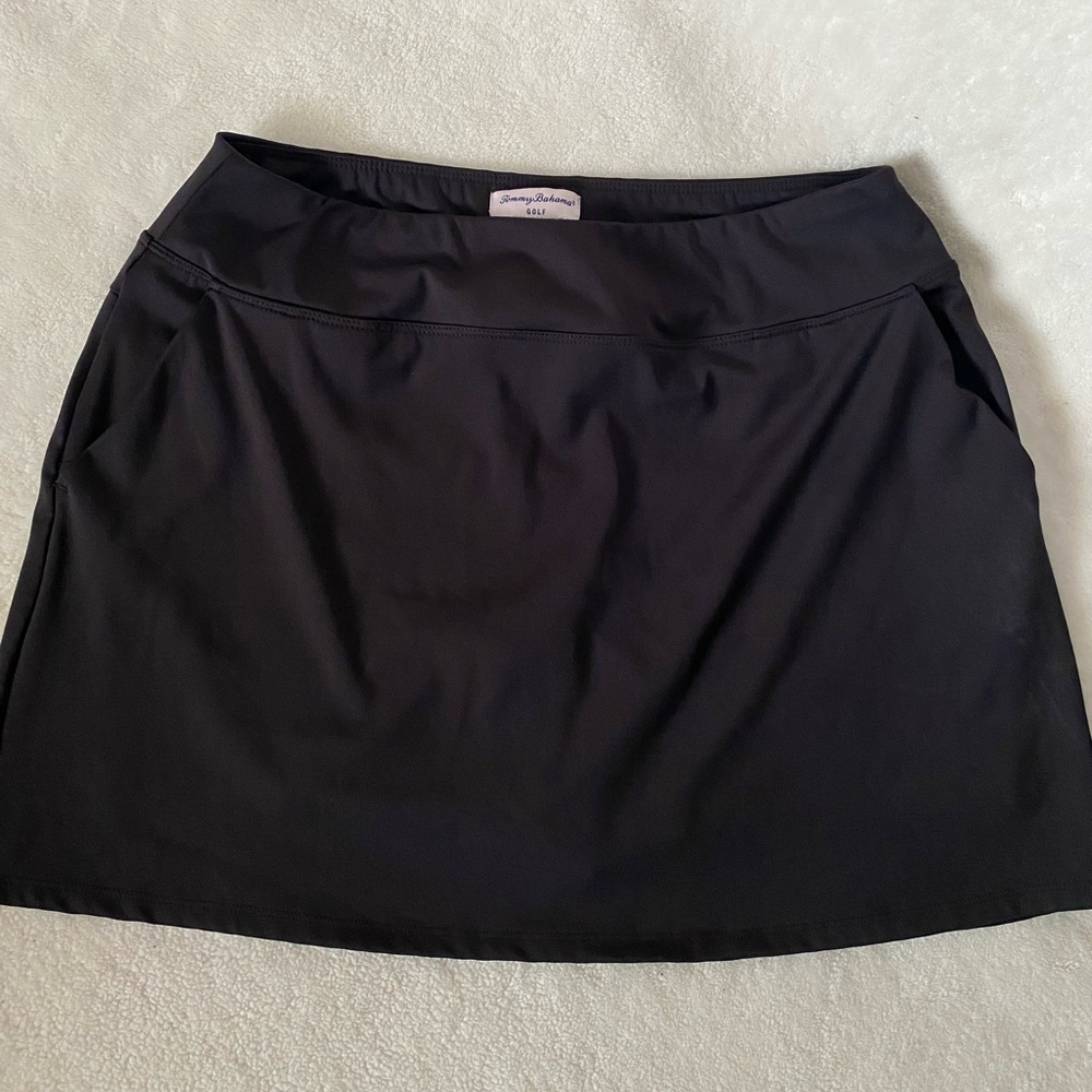 Tommy Bahama Black Mini Skirt